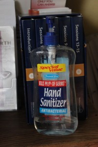 hand sanitizer