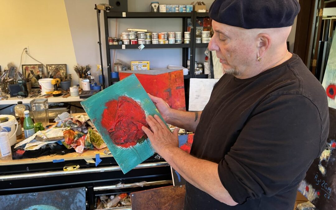 Artist Inspired to Action: Local Painter to Help People in Need