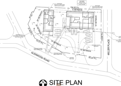 The site plan