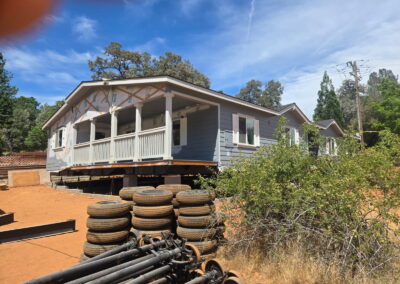 Outside painting is almost done